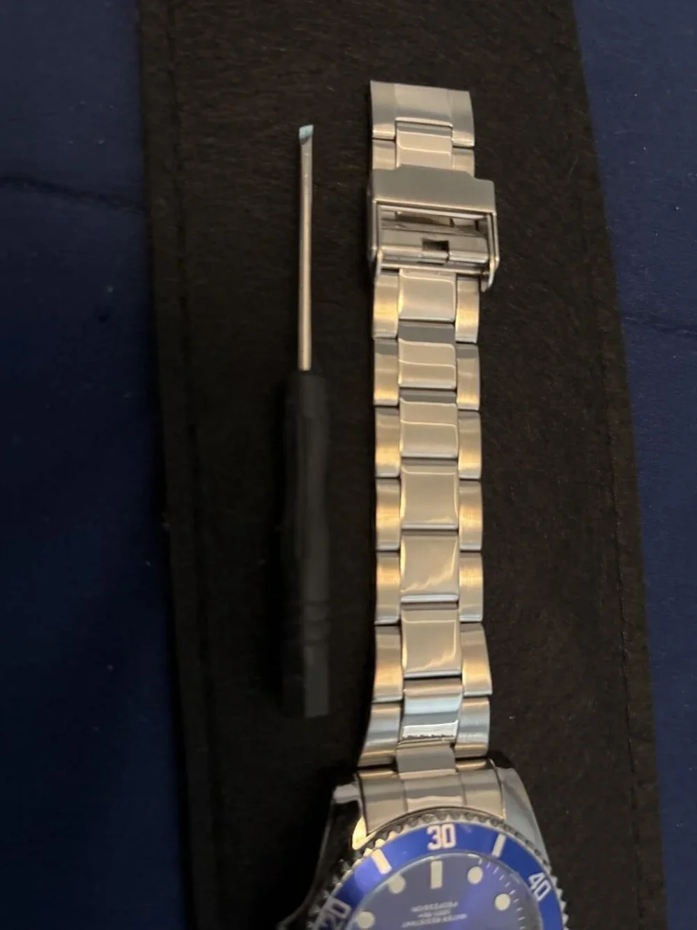 Men Watches Stainless Steel Waterproof Analog Quartz Wristwatch